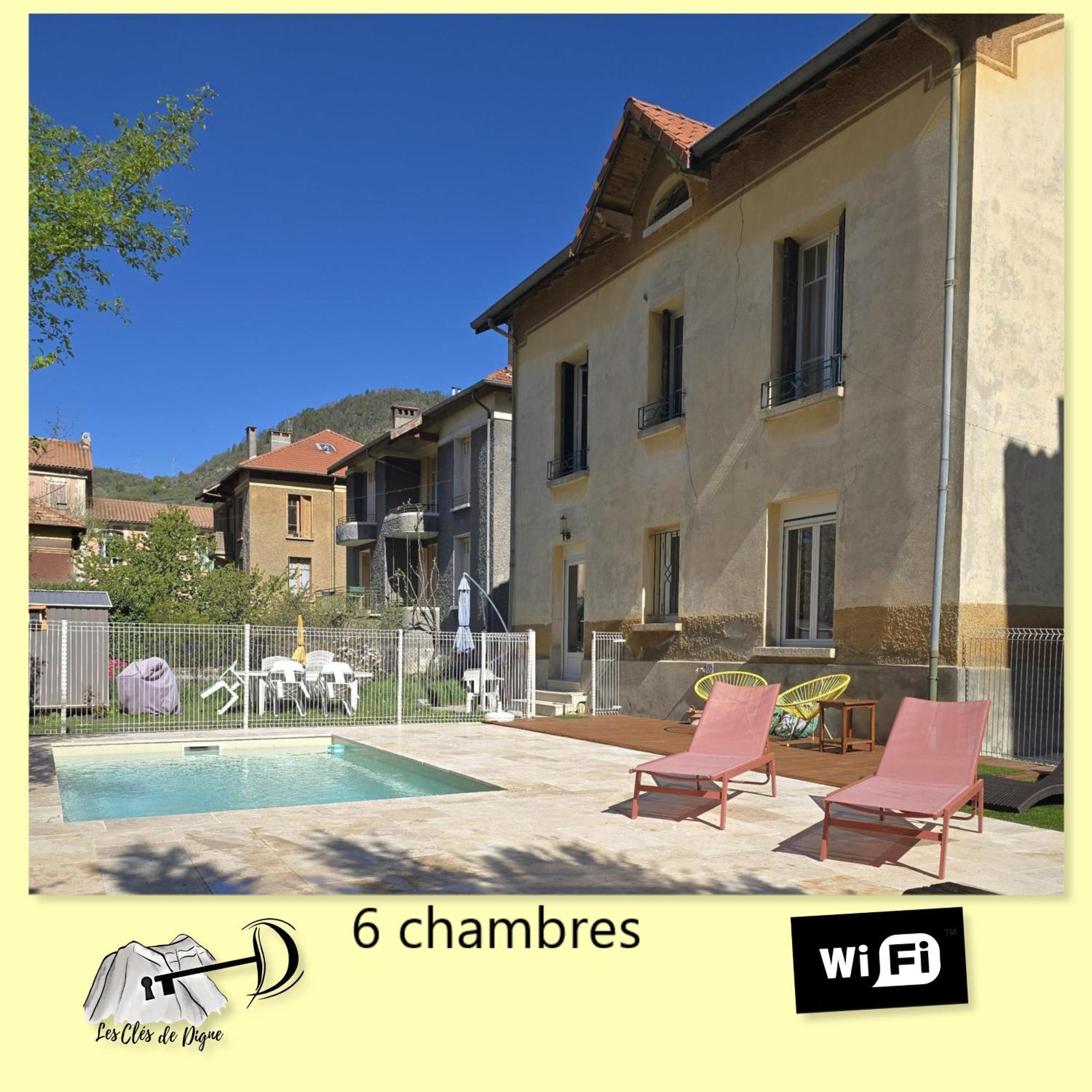 Tres Bel Appartement Avec Piscine Digne-les-Bains Εξωτερικό φωτογραφία